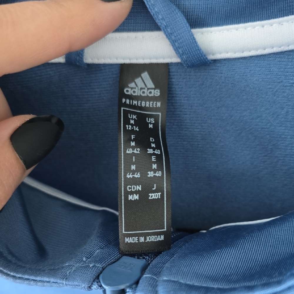 Primegreen Essentials Warm-Up Slim 3-Stripes Track Jacket - Picture 4 of 6